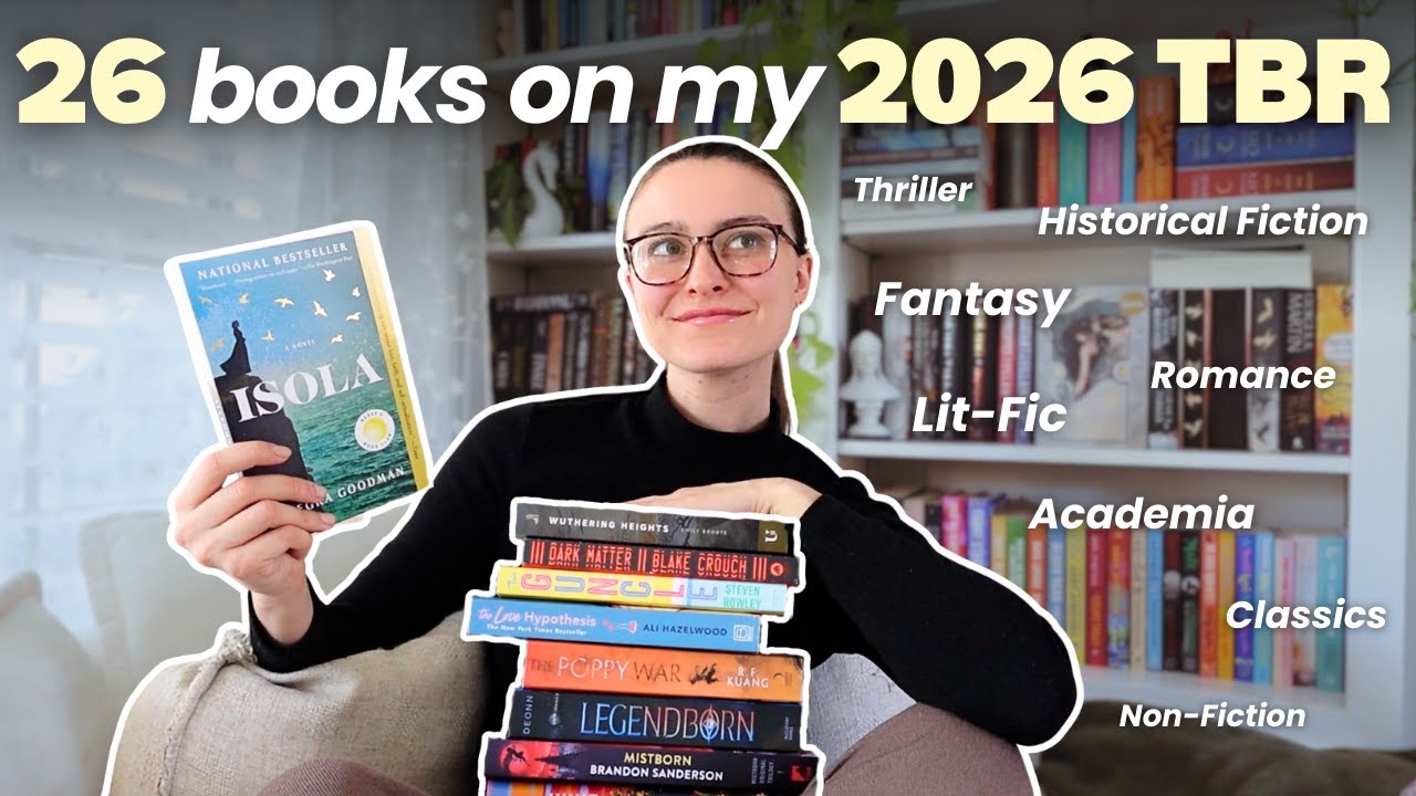 26 книг, которые я хочу прочитать в 2026 году | *мой список книг для прочтения на 2026 год* 📚🤍