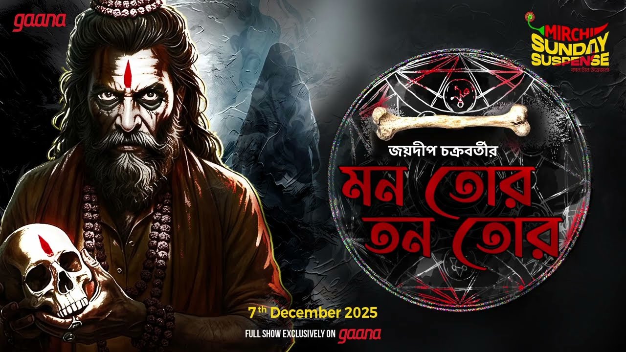 Sunday Suspense | Mon Tor Tan Tor | Jaydip Chakrabarti | Mirchi Bangla Audio Story | ভূতের গল্প