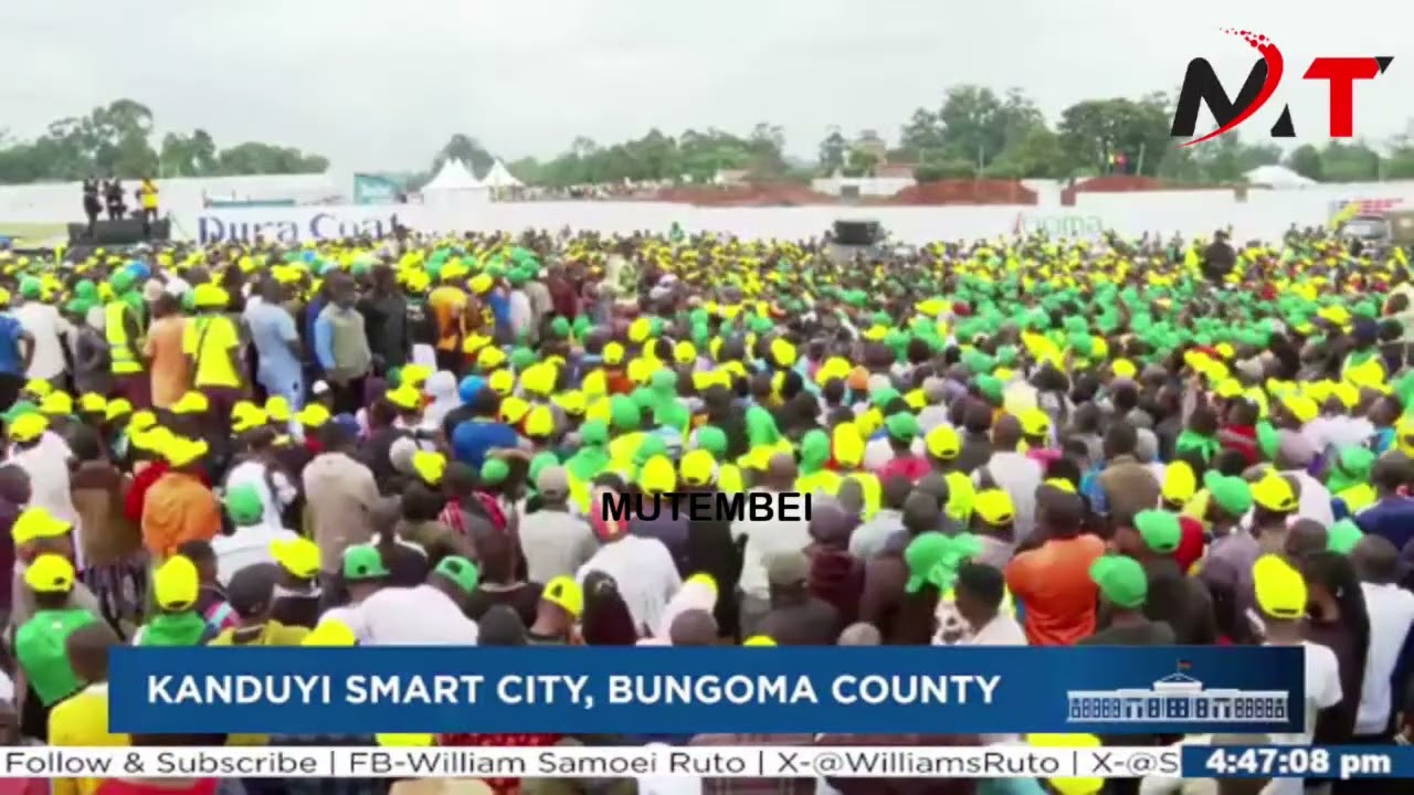 Papa Wa Roma on the Mic in Bungoma!!