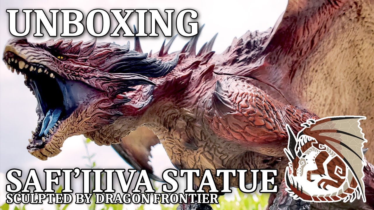 UNBOXING MHW:Iceborne - Safi'jiiva Statue by Dragon Frontier