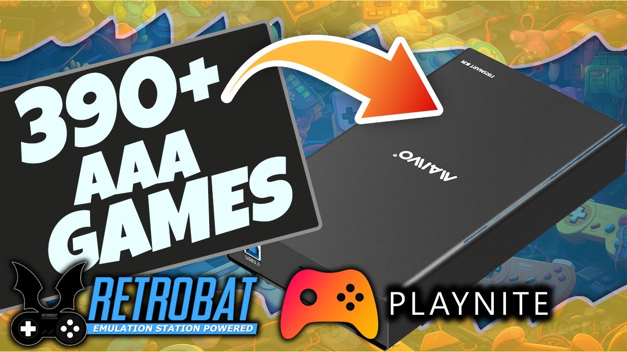JMachen 12TB Playnite Retro Gaming Emulation Hard Drive Review