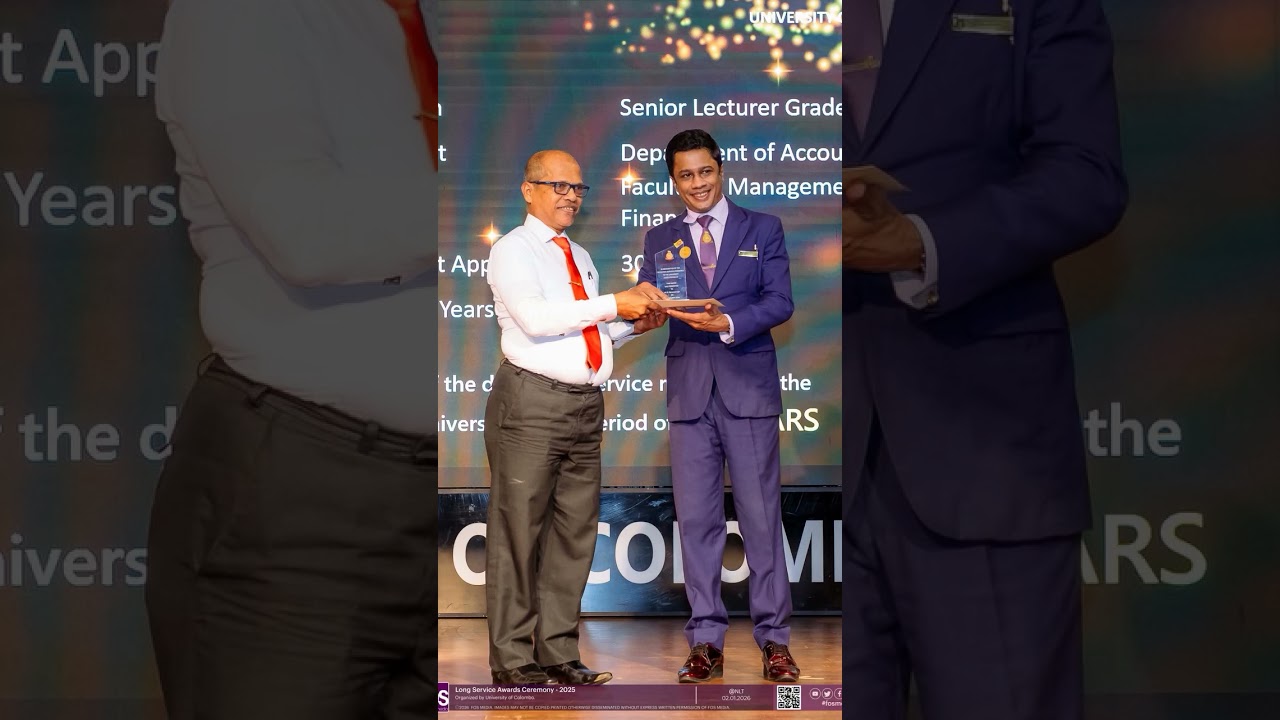 Long service award UOC