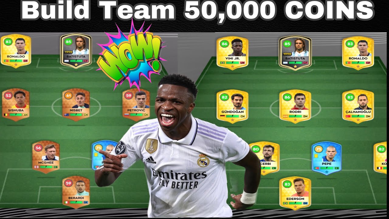 Build Team 50,000 COINS DLS25