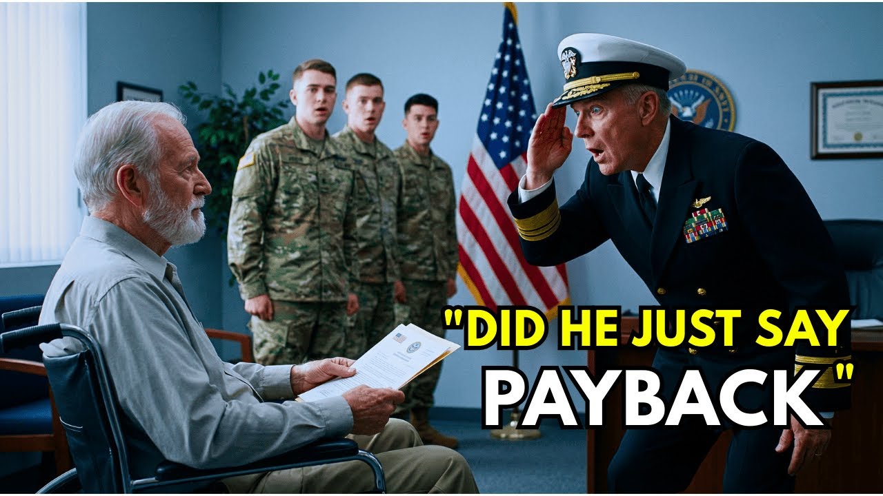 The SEAL Admiral Asked the Disabled Veteran His Call Sign— When He Said ‘Payback’Shocked Entire Room