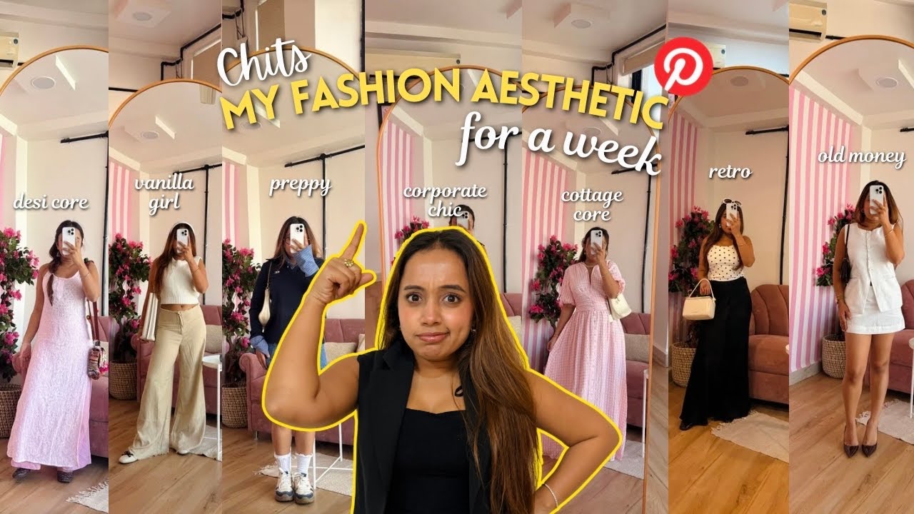 Chits decide my FASHION AESTHETIC for a week😱