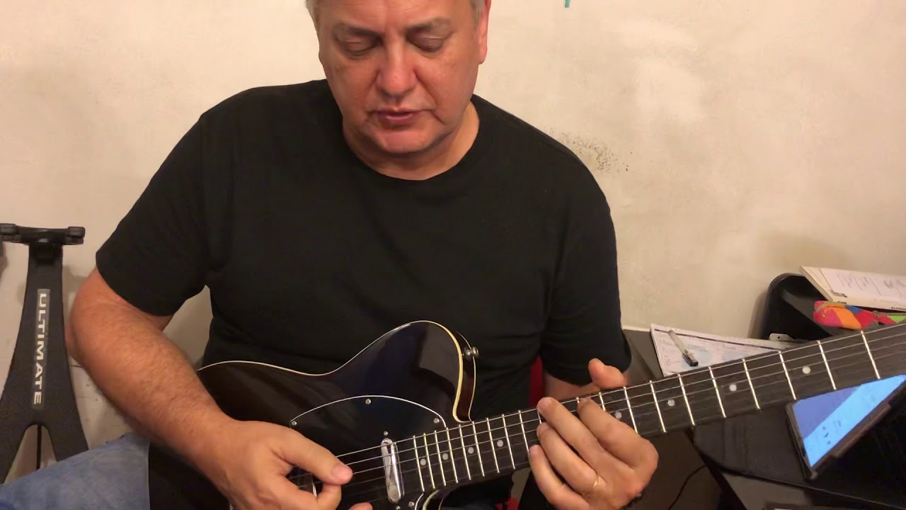 Guitarra: Ejercicio de barrido y grupos