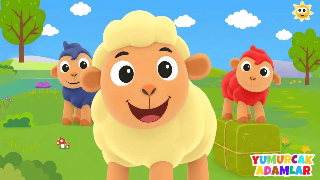 Sarı Koyun Şarkısı | Renkleri Öğreniyorum | Sarı Koyun Me Me | Çizgi Film