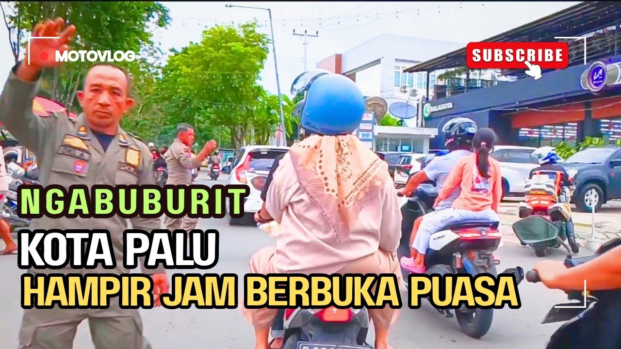 Ngabuburit keliling kota Palu dari Palu Barat sampai Lapangan Vatulemo