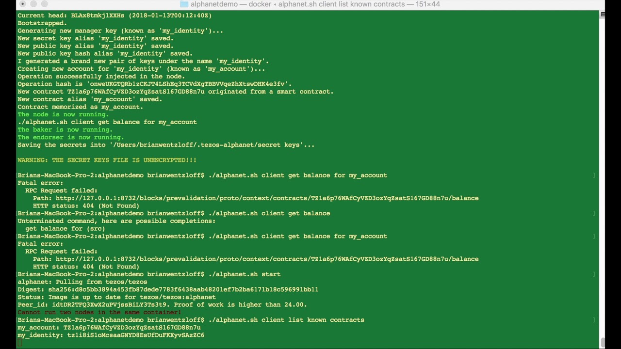 How to connect to the Tezos Alphanet