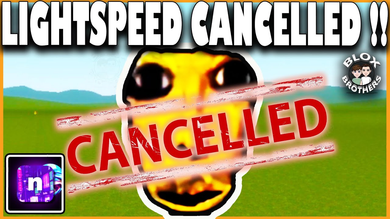 Reason WHY LIGHTSPEED Got CANCELLED / Nico's Nextbots / Roblox