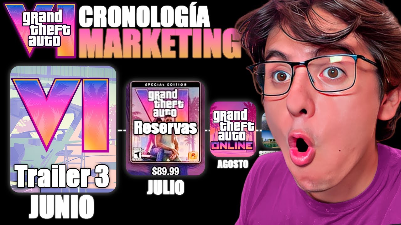 Todo el Marketing que llegar&aacute; de GTA 6 hasta su Lanzamiento