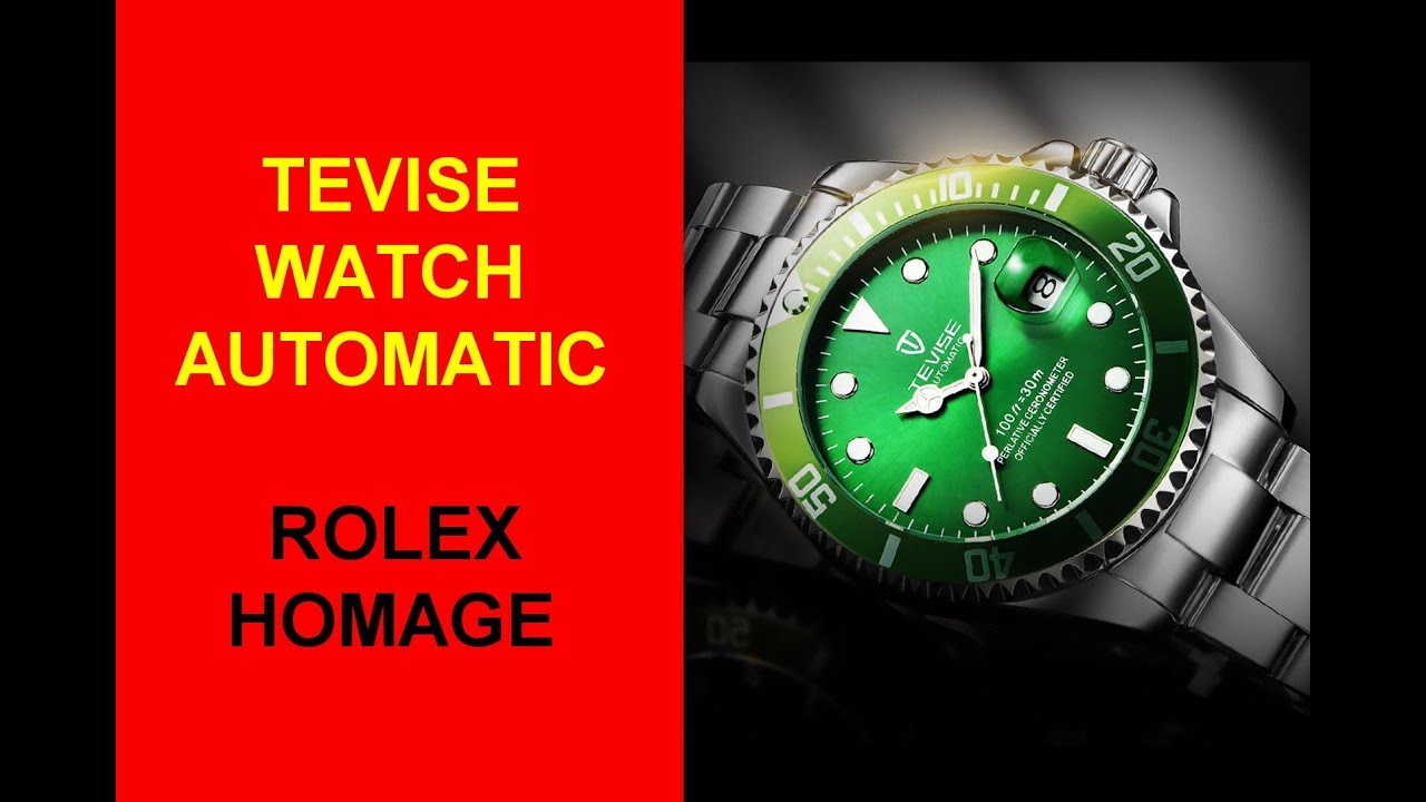 Tevise Watch Rolex Homage