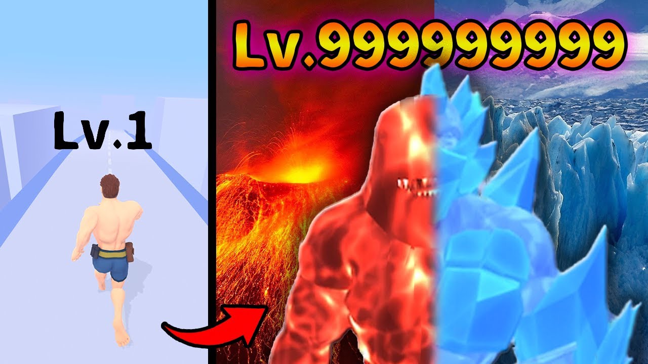 超能力を合成して最強の力を手に入れる広告のゲームやってみた | スマホゲーム DNA Evolution 3D DNAエヴォリューション3D