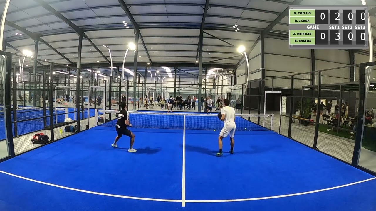 1/2 | Top-padel Famalicão Center 5.000 - Z. MEIRELES e B. BASTOS contra G. COELHO e R. LISBOA | 2023