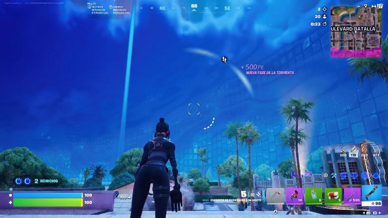 Fortnite Tuzo en batalla RANKED