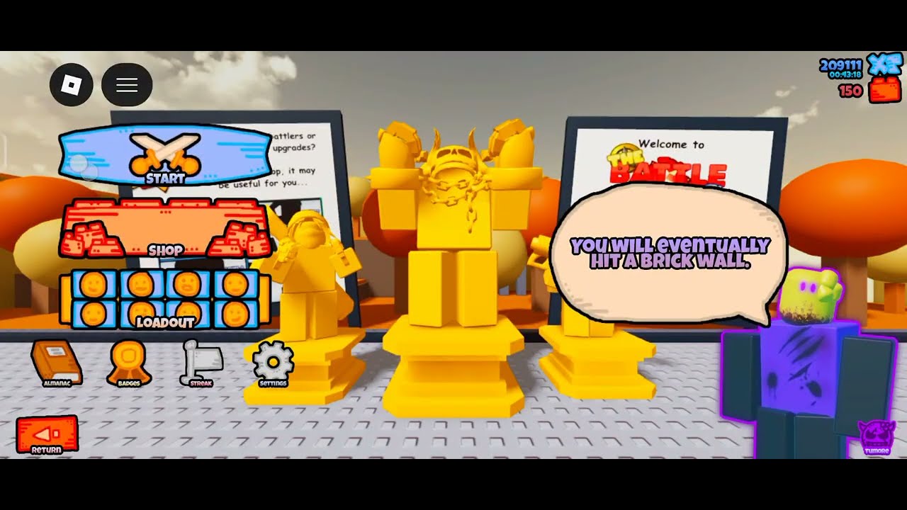 How to beat 3 star red skull demon aka deathbringer #thebattlebricks
