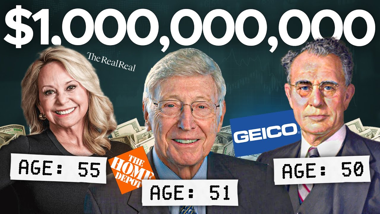 3 Billionaire Entrepreneurs Who Started In Their 50s | It&rsquo;s Never Too Late To Start!