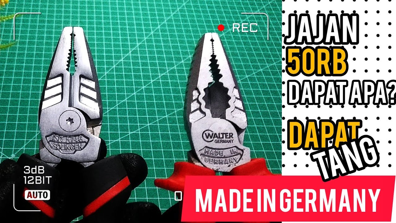 Tang termurah made in germany  - The cheapest german plier??