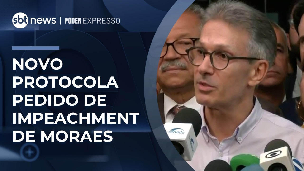 Novo protocola pedido de impeachment de Moraes e afastamento de Alcolumbre | #PoderExpresso