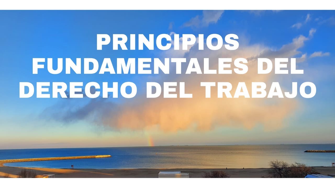 Principios fundamentales del Derecho del Trabajo