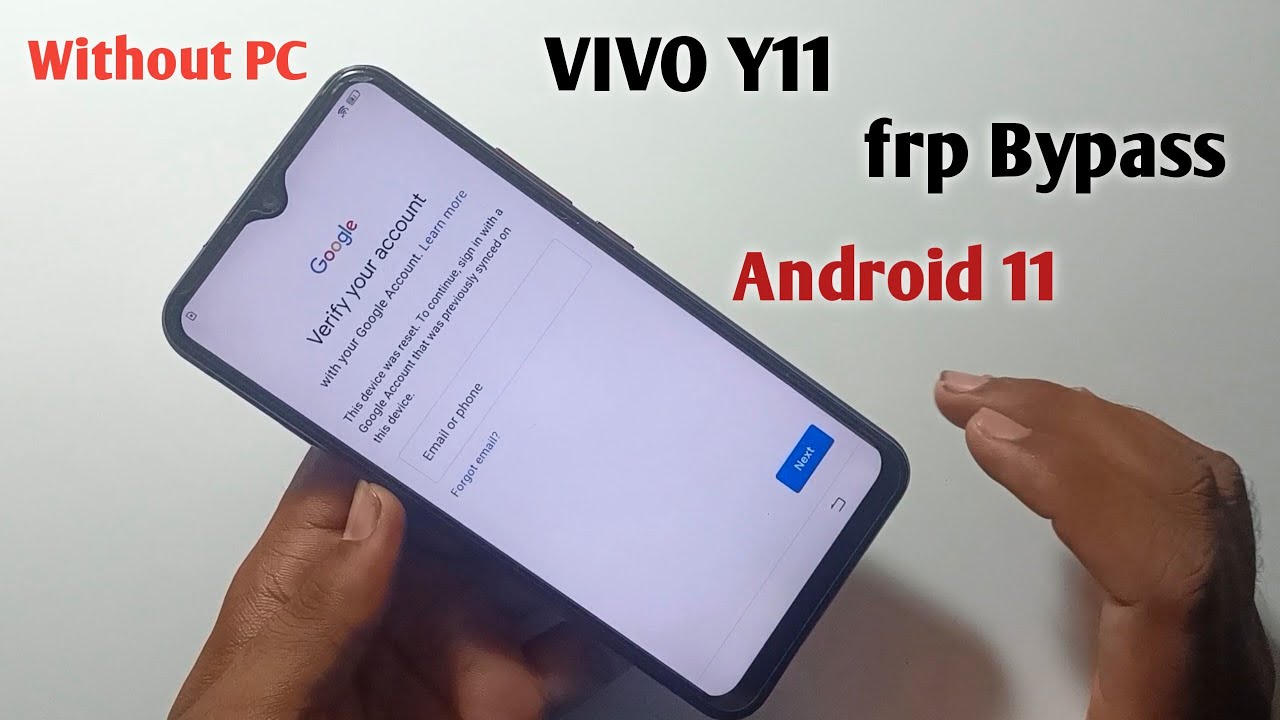 Vivo Y11 (1906) Android 11 Frp Bypass Without Pc 2023 || Bypass Google Lock 100% Working || All ViVO