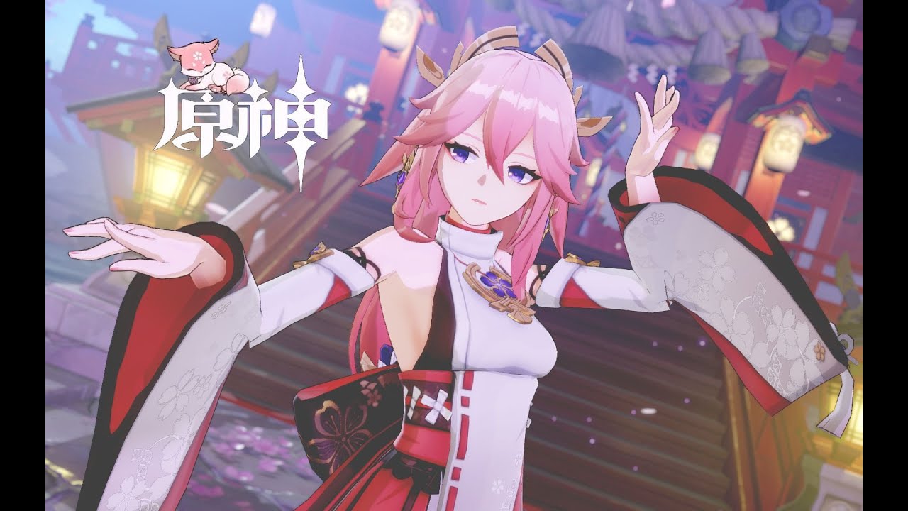 【Genshin Impact MMD／4K／60FPS】Yae Miko【云裳谣】