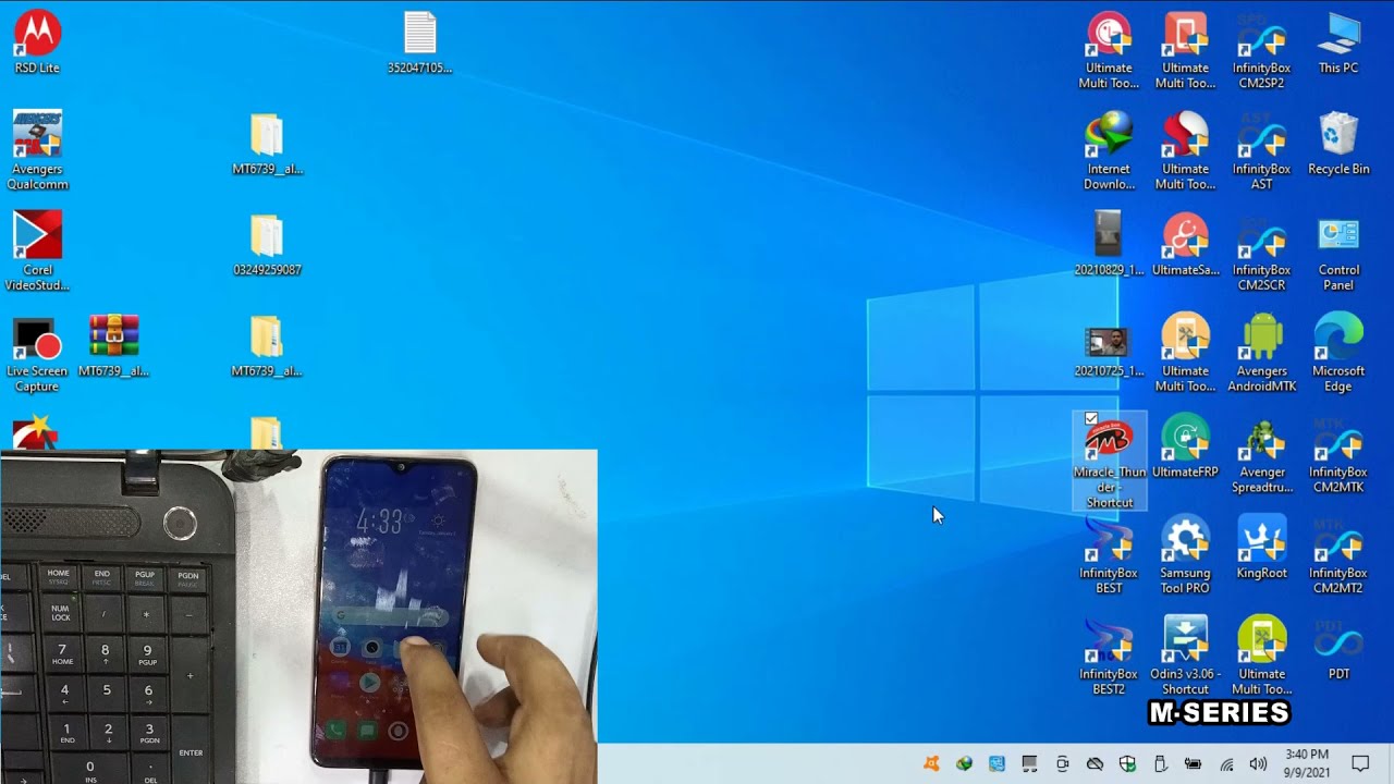 Oppo F9, F9 Pro, F7,F5, & Other Baseband IMEi Null Repair With Marical Thunder 2.82 Crack Urdu/Hindi