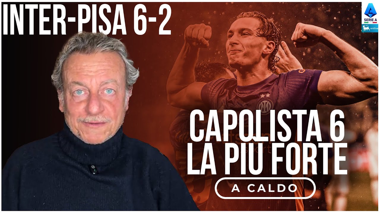 INTER-PISA 6-2: UNA RIMONTA DA… SCUDETTO!