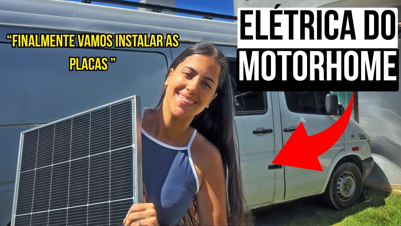 Veja como fizemos para ter  ENERGIA GRÁTIS NO MOTORHOME!