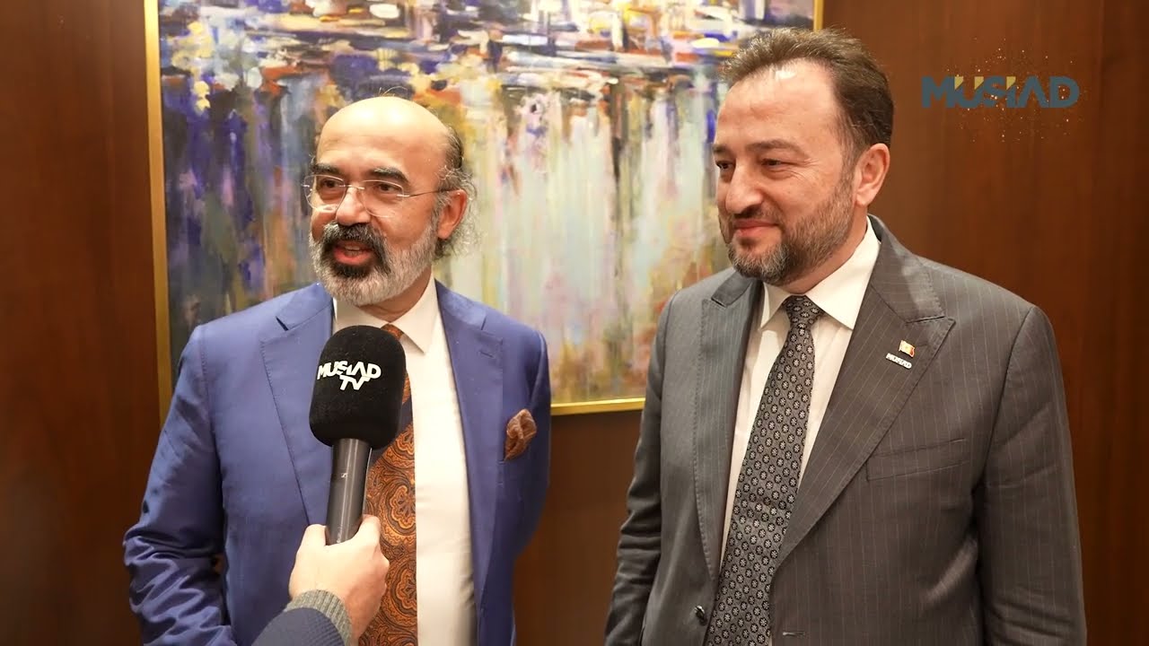 M&Uuml;SİAD Genel Başkanı Mahmut Asmalı ve IBF Başkanı Erol Yarar 25. IBF'i değerlendirdi