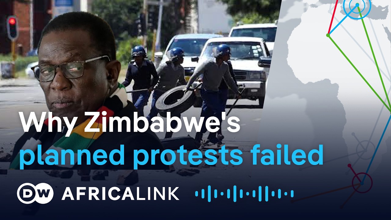 How heavy security kept Zimbabwe's protests off the streets