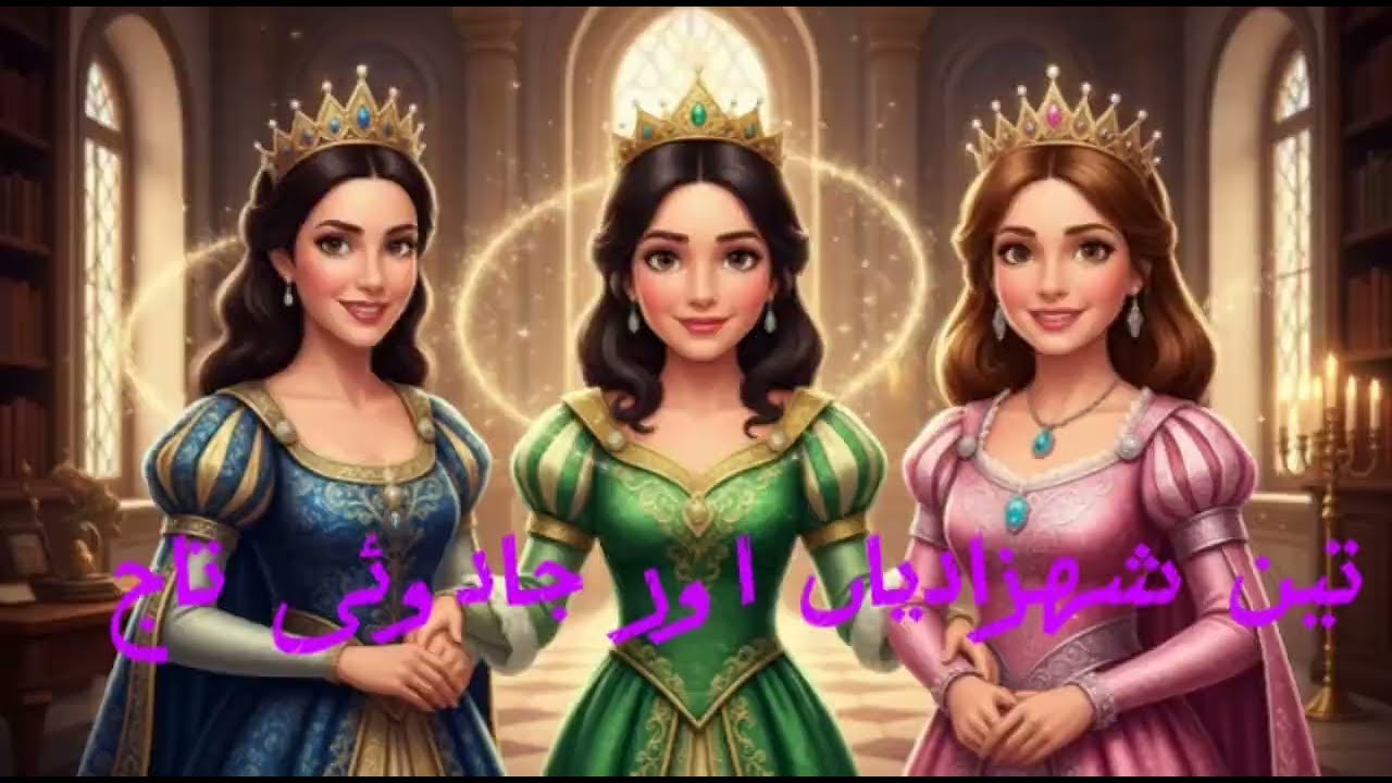 The Magic Crown and the Three Princesses
