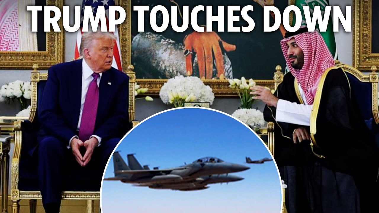 Saudi fighter jets scramble as Trump arrives for Middle East tour