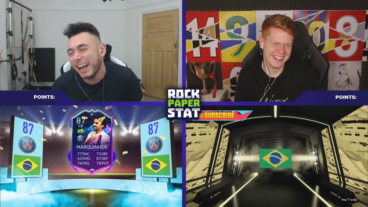GUARANTEED INFORM PACKS 🙌🏽 HILARIOUS ROCK PAPER STAT vs Jack54 (FIFA 20)
