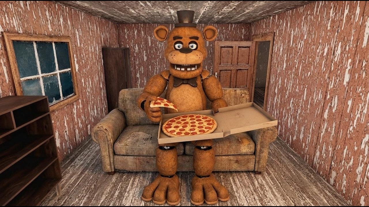 Playing as Freddy from FNAF in Granny House