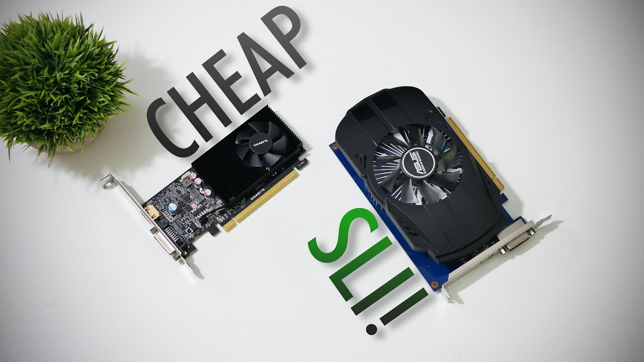 GT 1030 SLI HACK! &mdash; Быстрее, чем 1050 Ti? | OzTalksHW