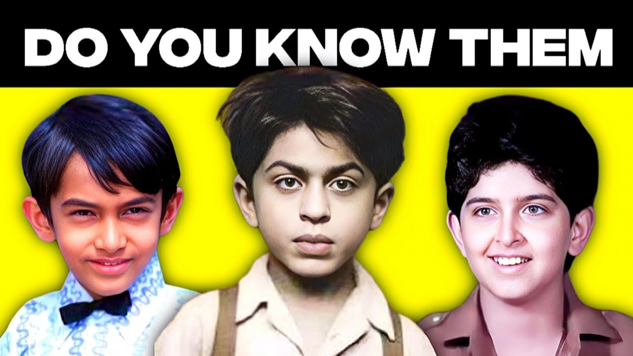 10 Bollywood Famous Child Artist
