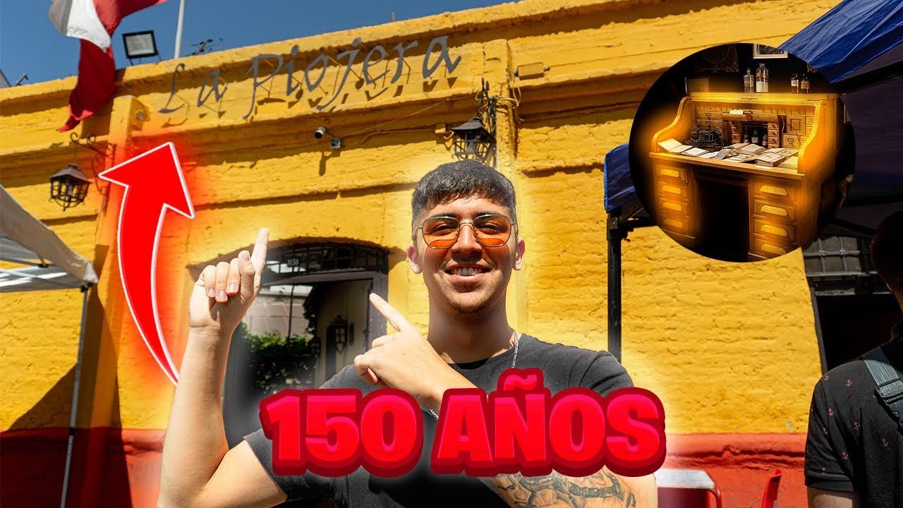Visité UN LOCAL DE 150 AÑOS DE ANTIGUEDAD | Henci en La Piojera