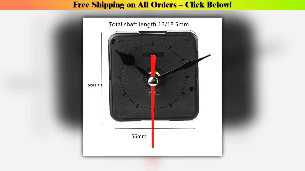 Clock Accessories Silent Scanning Home Decor Mechanism Movement Clock Movement Watch Movement