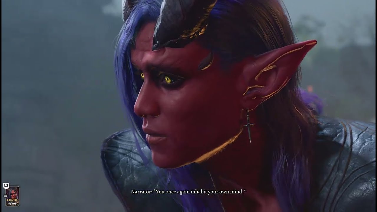 Baldur's Gate 3: The Dark Urge Wyll Romance