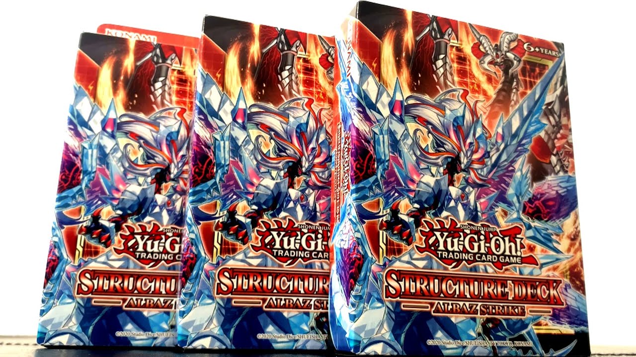 3x ALBAZ STRIKE STRUCTURE DECKS IS INSANE