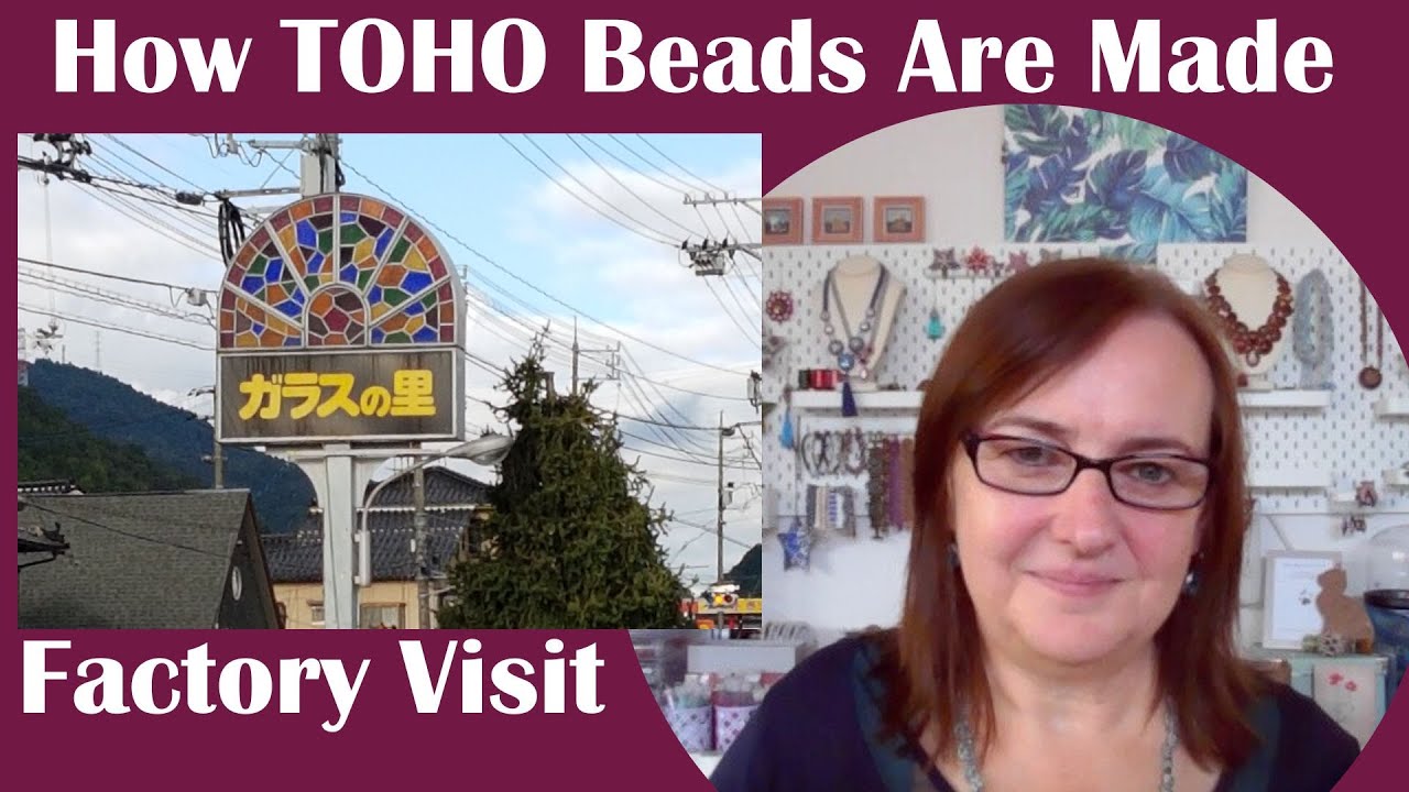 How TOHO Seed Beads Are Made: Factory Tour & Beadwork Display!