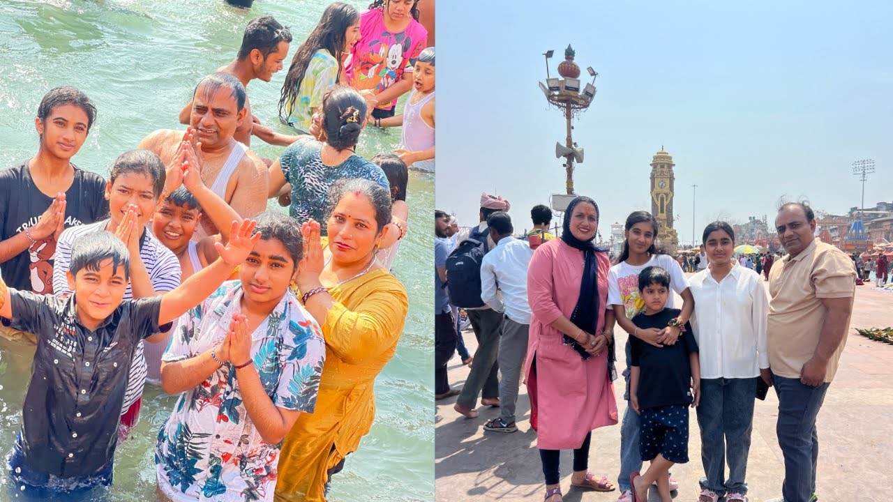 Trip Day Third ! Ye Ganga Isnan Sabko Yaad Rahega | Haridwar Vlog | UP Vlogger Babli.