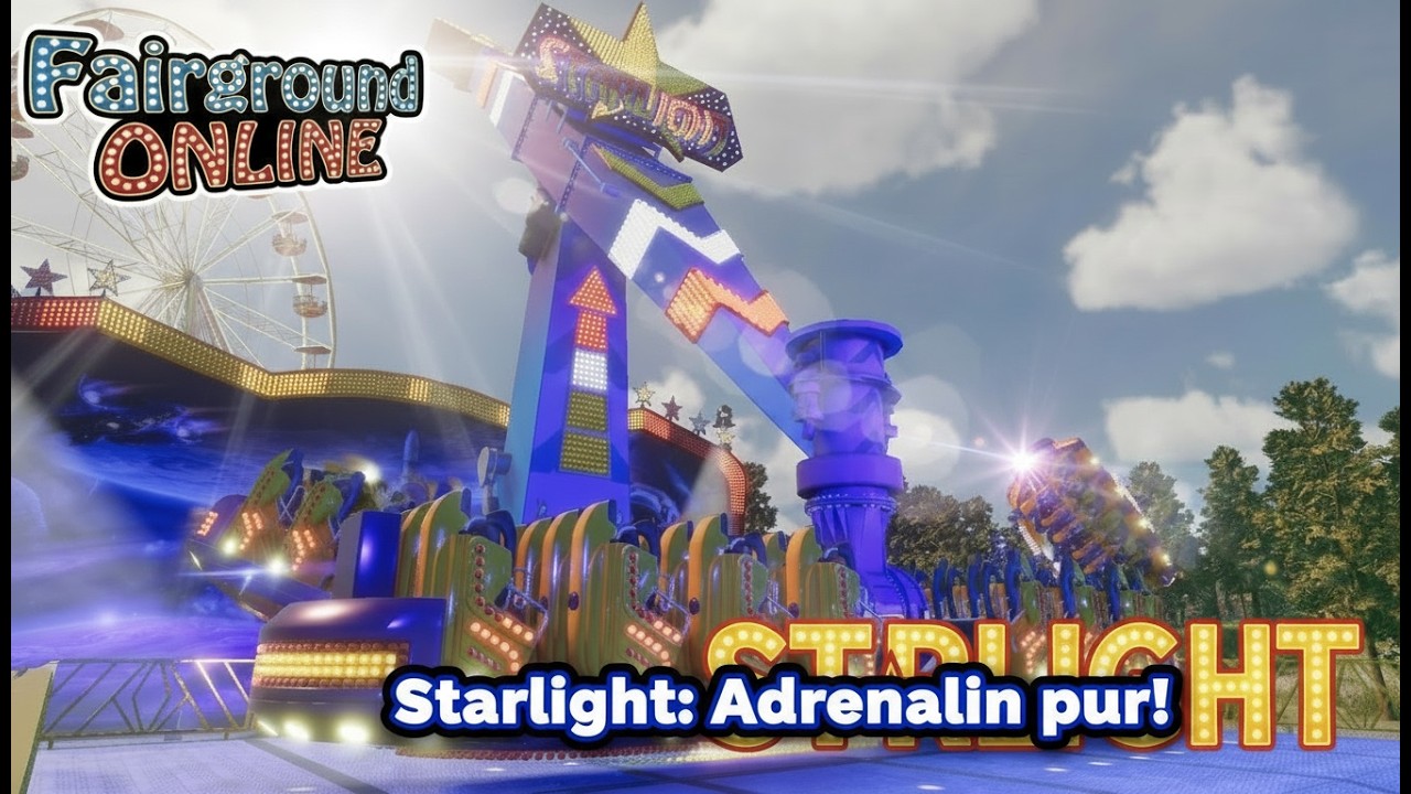 Wir steuern dieses verrückte Fahrgeschäft in Fairground online
