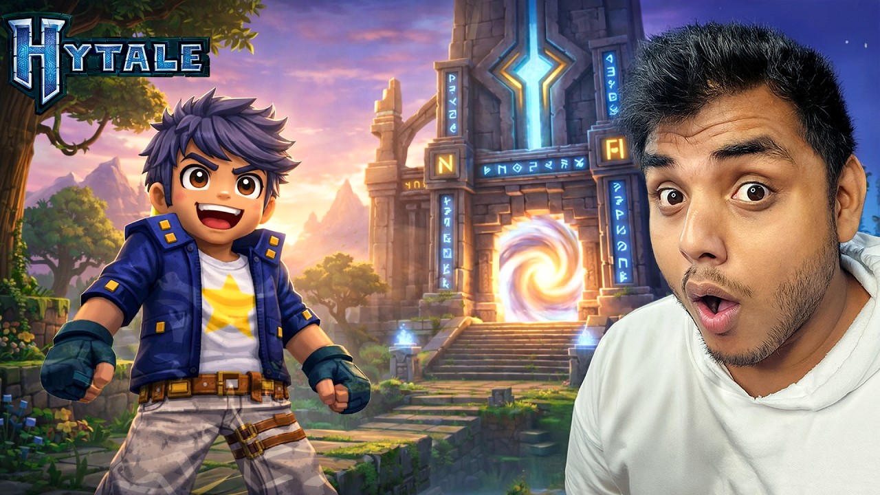 WORLD'S FIRST Hytale SECRET Portal Discovery! (Impossible!) - Hytale Episode 3