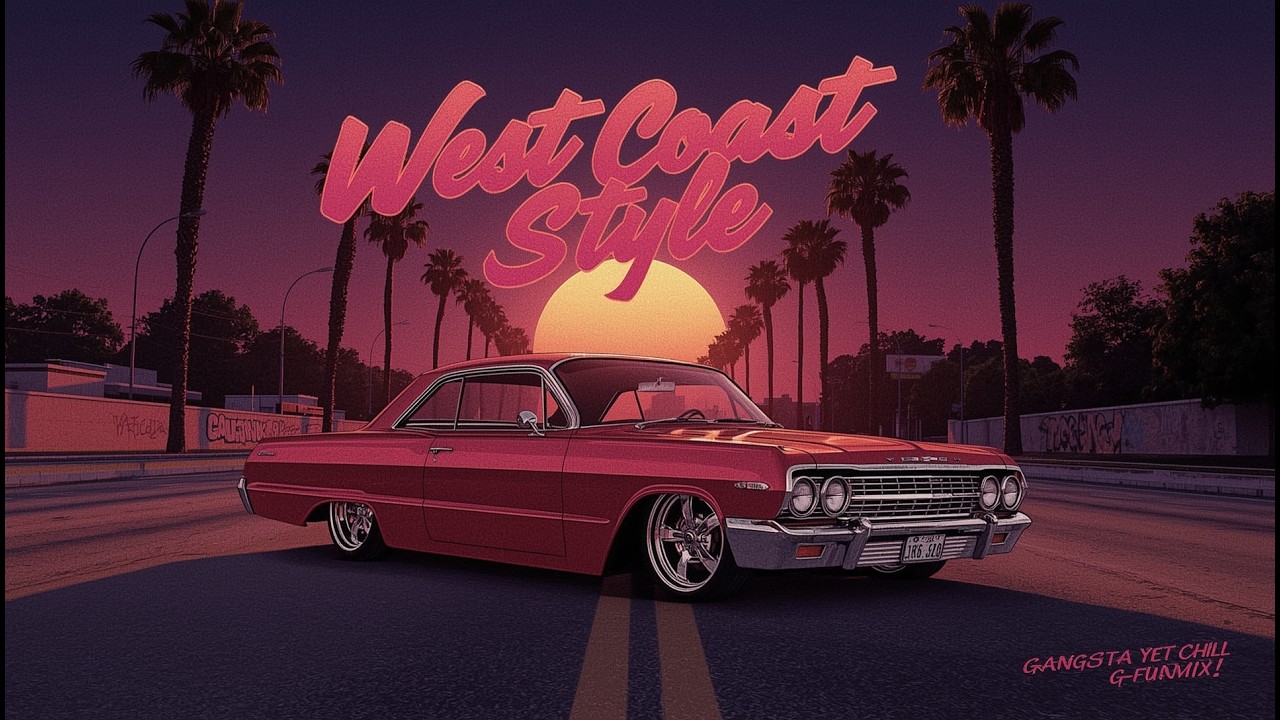 🚘 West Coast Style &ndash; Gangsta Yet Chill G Funk Mix