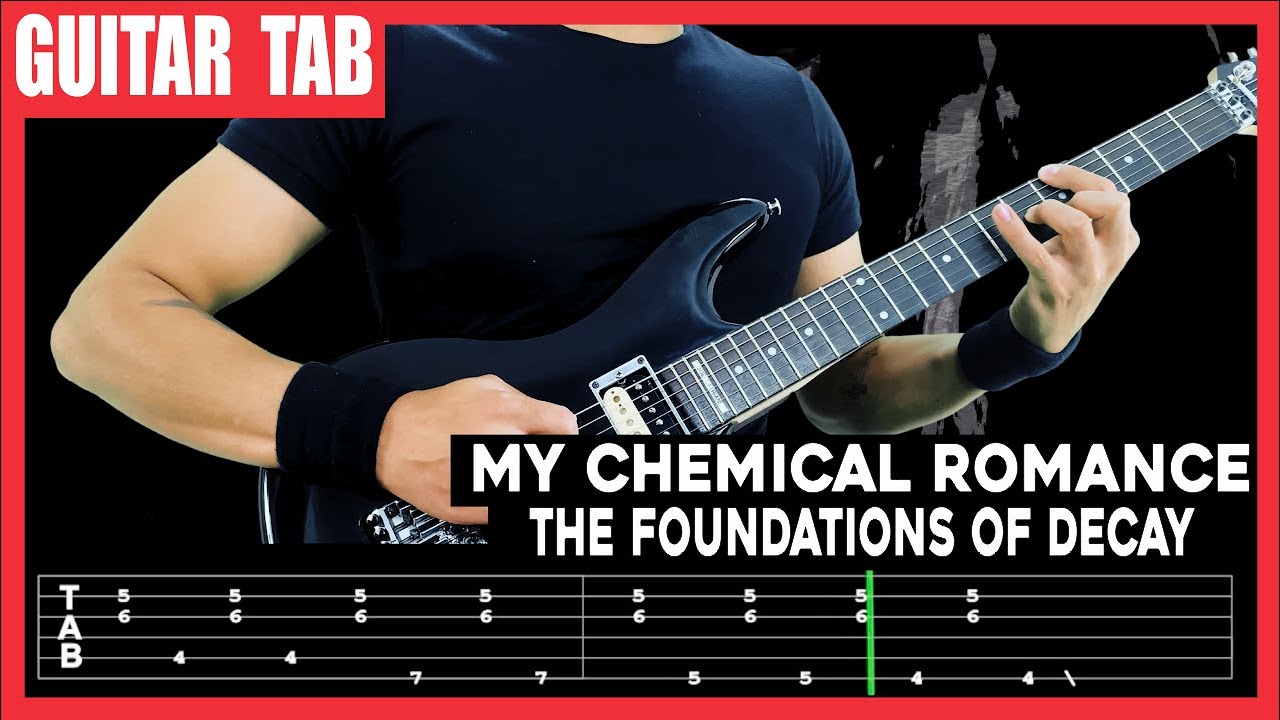 【MY CHEMICAL ROMANCE】[ The Foundations of Decay ] cover by Dotti Brothers | LESSON | GUITAR TAB