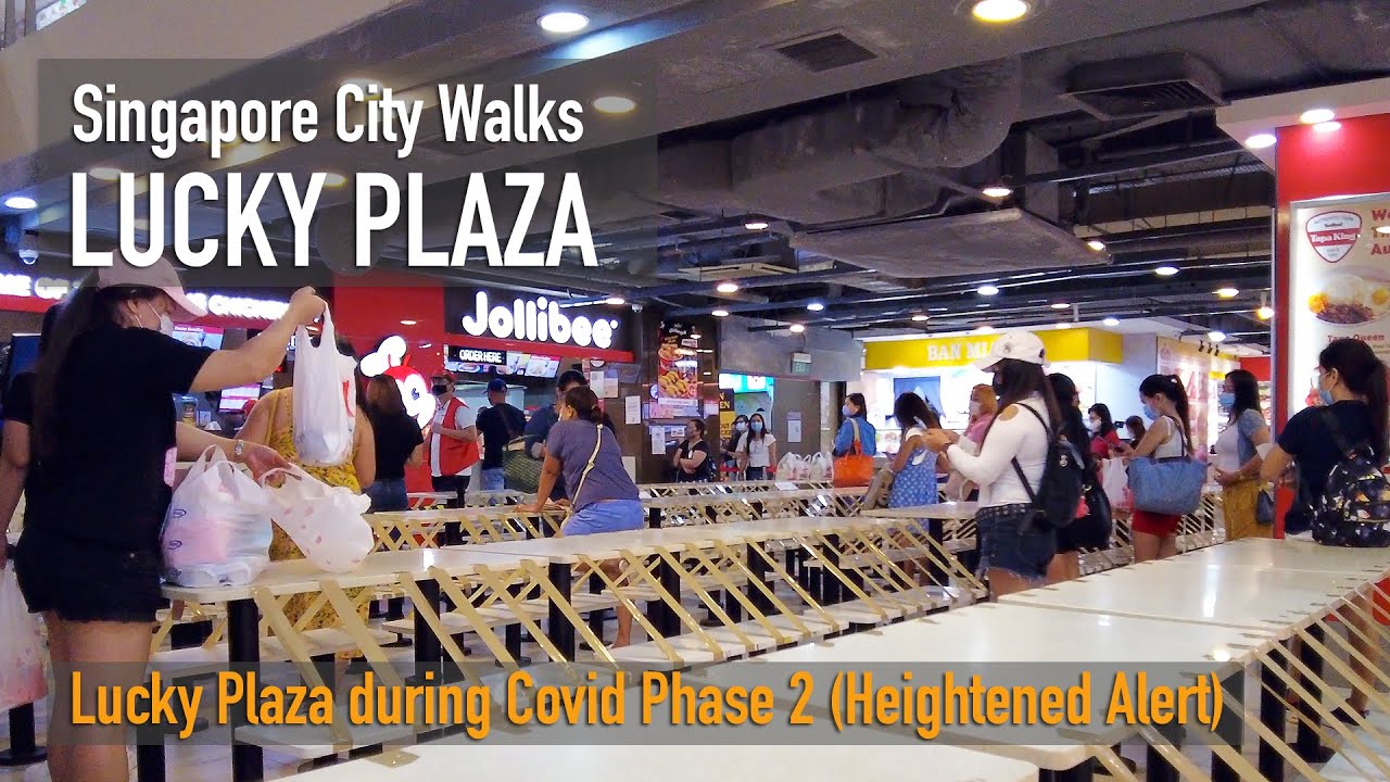 Lucky Plaza - Singapore City Walks [4K]