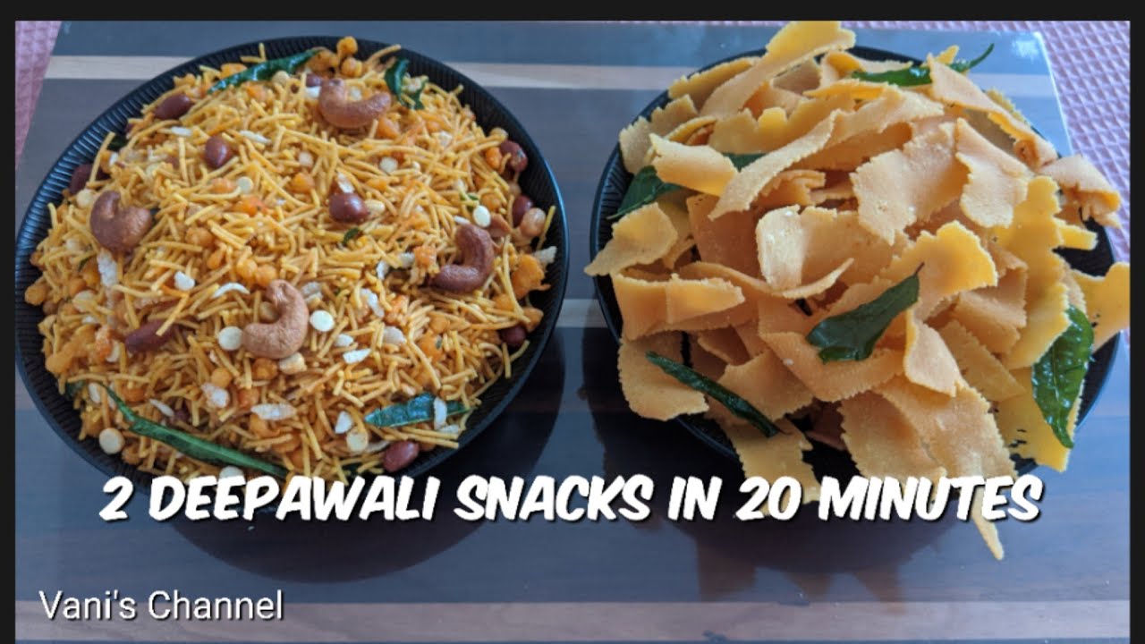 2 Must Try Diwali snacks /Deepawali recipes/ Mixture Recipe/Ribbon pakoda/ Deepawali Snack recipes