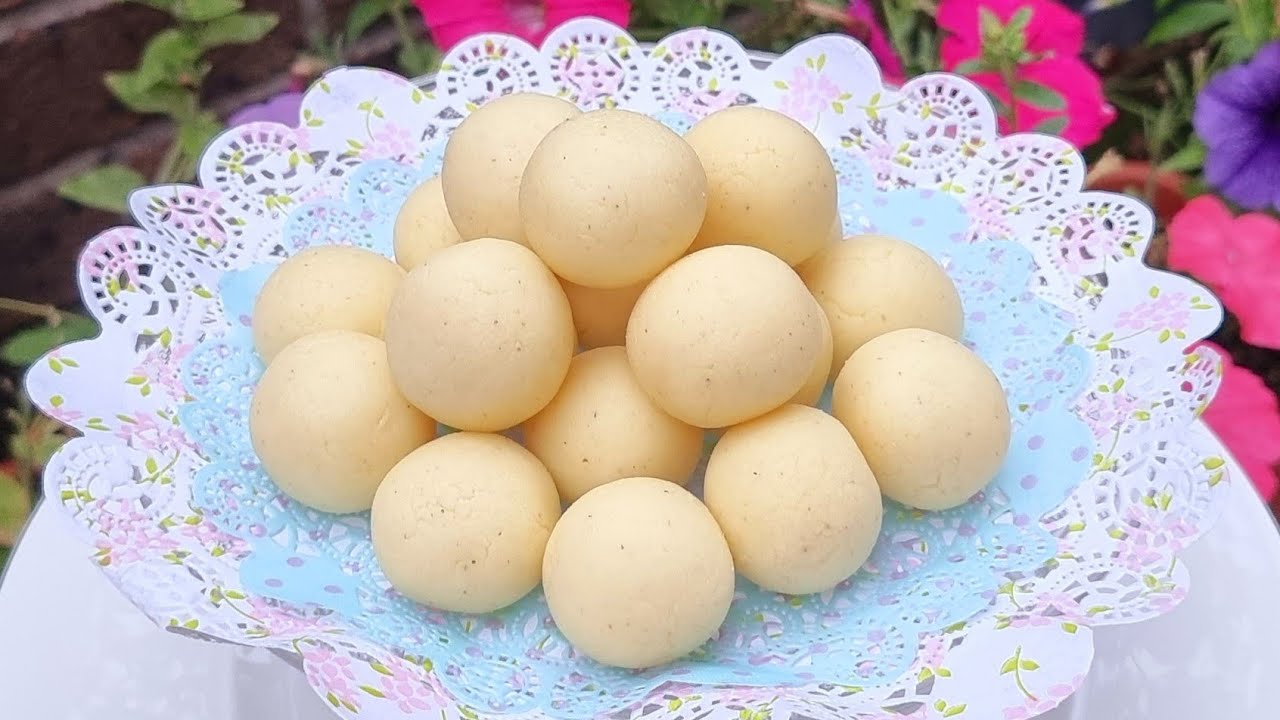 Laddoo du lait/ Laddoo Blanc/ Milk Laddoo